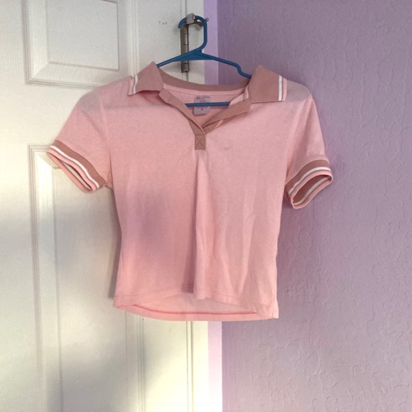 Light pink preppy crop top - Picture 3 of 3